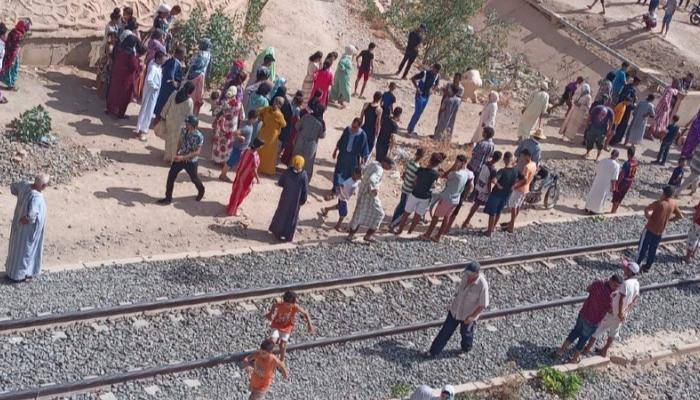 مصرع مسنة دهسها قطار في المغرب