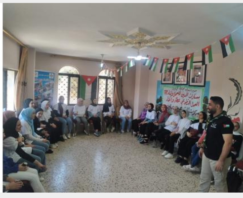 عجلون : اختتام معسكر المرشدات والعمل التطوعي في مركز شابات عبين عبلين