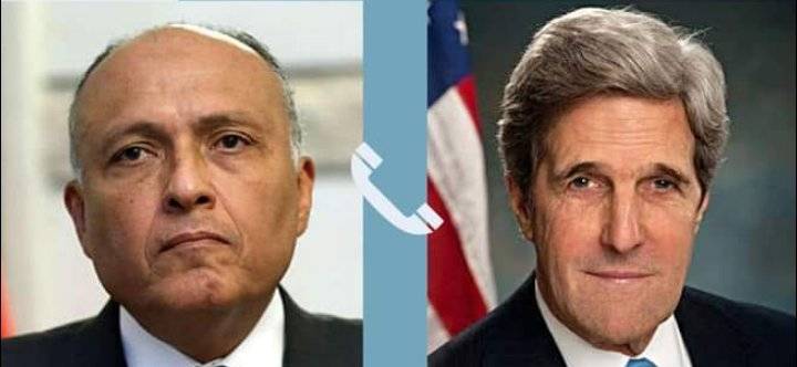 وزير الخارجية المصري يتلقى اتصالاً من المبعوث الرئاسي الأمريكي الخاص للمناخ