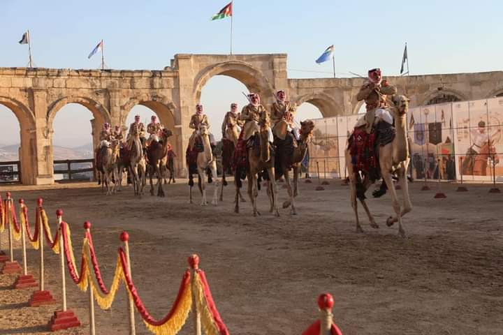فرسان الأمن العام يواصلون عروضهم الشيقة في مهرجان جرش....صور 