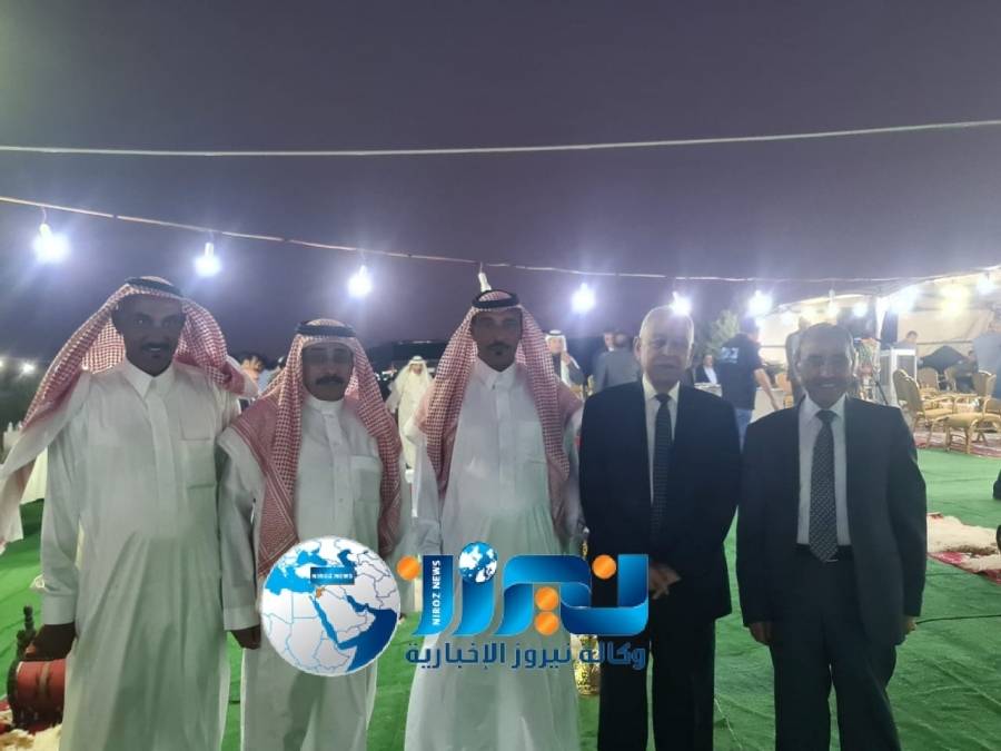 العيسوى في ضيافة الشيخ سعود الخنان الكعابنة ... صور 