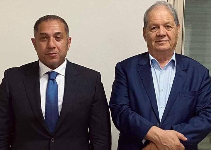 رئيس المجلس الوطني الفلسطيني يستقبل السفير المصري