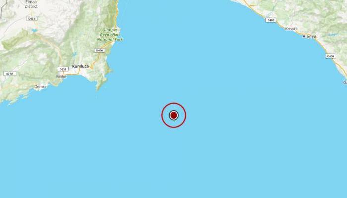 زلزال بقوة 4.2 درجة يضرب السواحل الجنوبية لتركيا