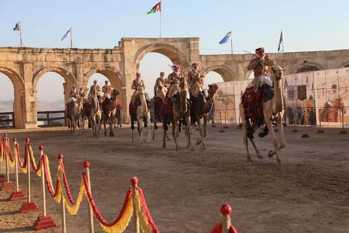 فرسان الأمن العام يواصلون عروضهم الشيقة في مهرجان جرش