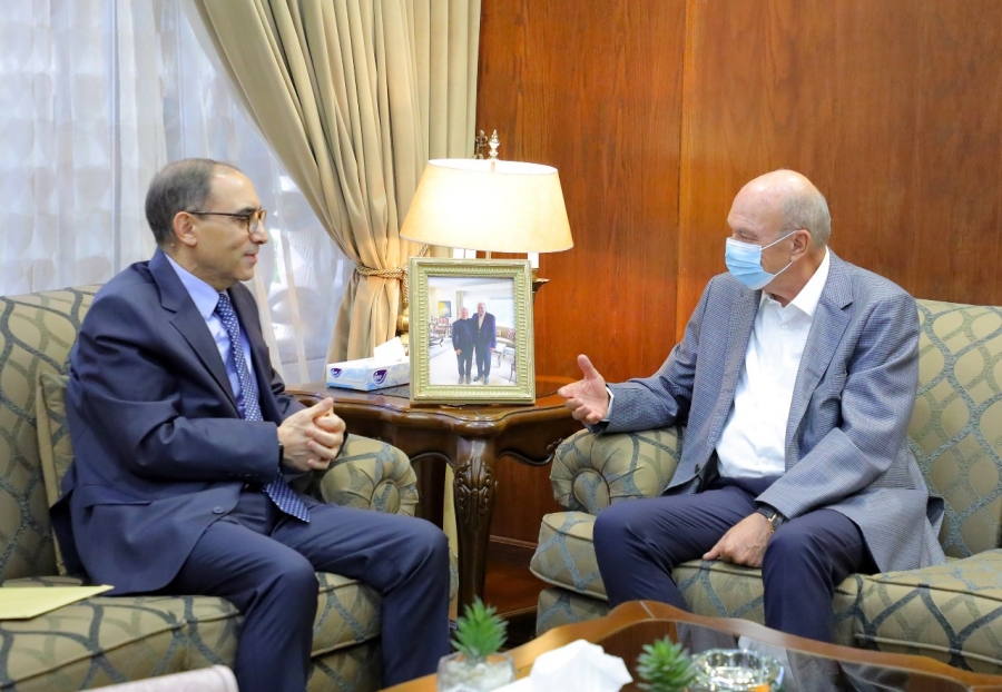 رئيس مجلس الاعيان يلتقي السفير الجزائري لدى المملكة