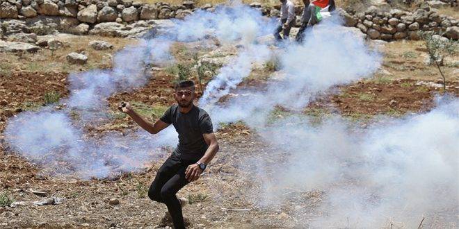 إصابة فلسطيني برصاص قوات الاحتلال شرق نابلس