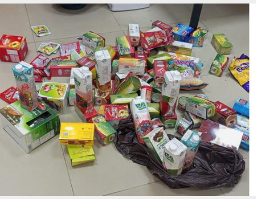 بلدية الطفيلة الكبرى تضبط كميات من المواد الغذائية والتجميلية