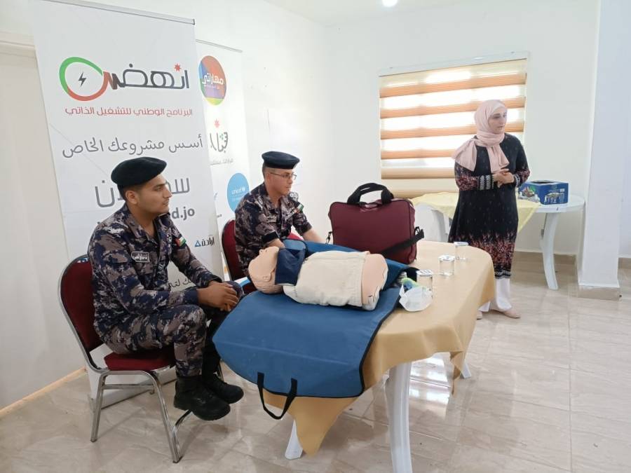 إنطلاق فعاليات معسكر سواعد الإنقاذ للإناث لمديرية شباب البترا.