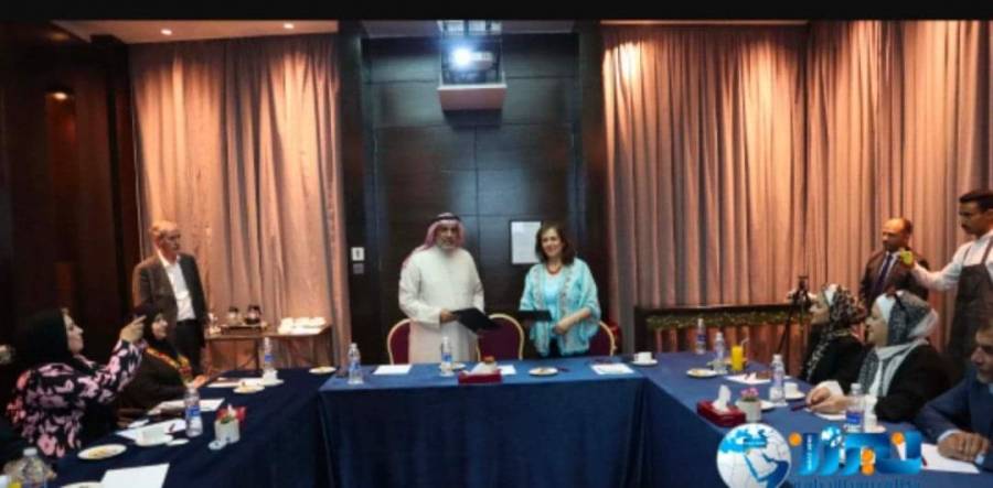 بحضور سفير البحرين في عمان... إنماء التربية الخاصة و فلسطين الخير يوقعان اتفاقية تعاون...صور