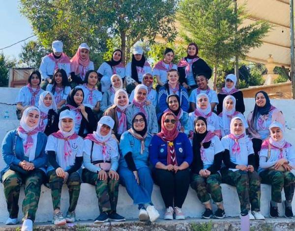 اختتام فعاليات معسكر الجوالات في عجلون