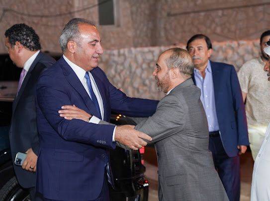 الشواربه ضيفا على عشيرة العواملة