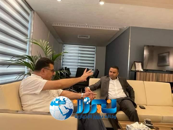 الحنيفات يجتمع مع رئيس بلدية الجيزة و عضو مجلس المحافظة