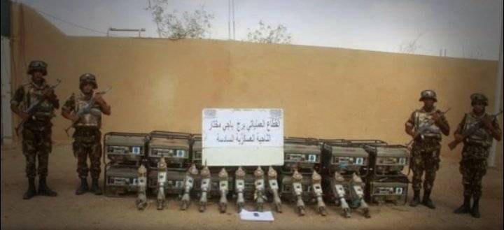 الجيش الجزائري يدمر مخبئا للجماعات الإرهابية وقنابل تقليدية الصنع