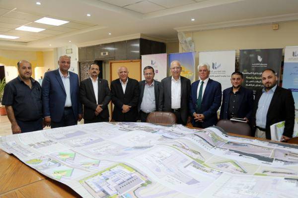 نقيب المهندسين يبحث آفاق التعاون مع رئيس بلدية السلط