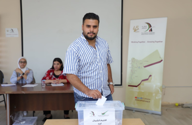 انتخاب رؤساء اللجان الشبابية في مراكز الأميرة بسمة للتنمية