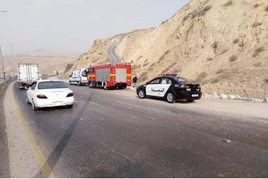 دهس فتاة عشرينية على طريق إربد  عمّان