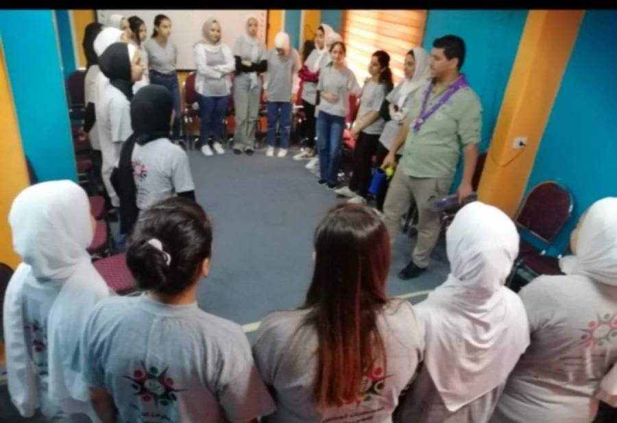 اختتام معسكر الكشاف والعمل التطوعي في مركز شابات العاصمة