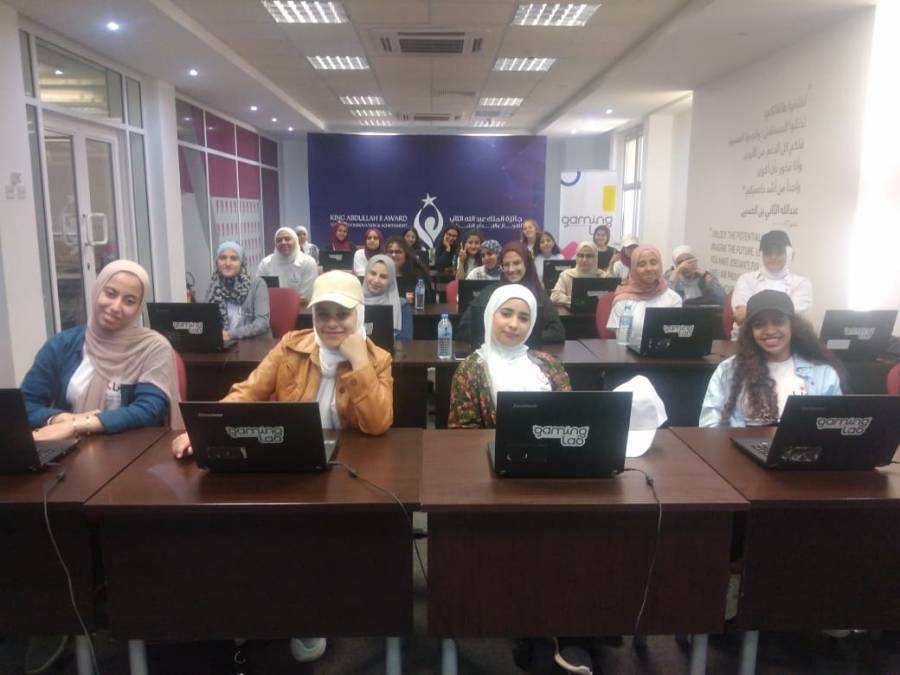 انطلاق  معسكر تصميم الالعاب الالكترونية في بيت شباب عمان