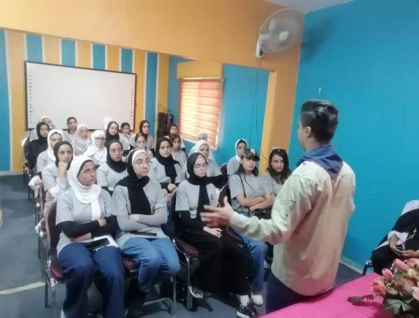 انطلاق معسكر المرشيدات والعمل التطوعي في مركز شابات ماركا وسحاب