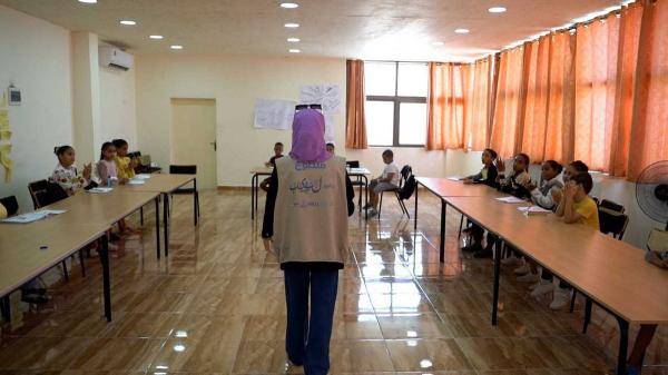 نحن تستثمر طاقات الشباب لخدمة أكثر من 5 الاف طفل تعليميا