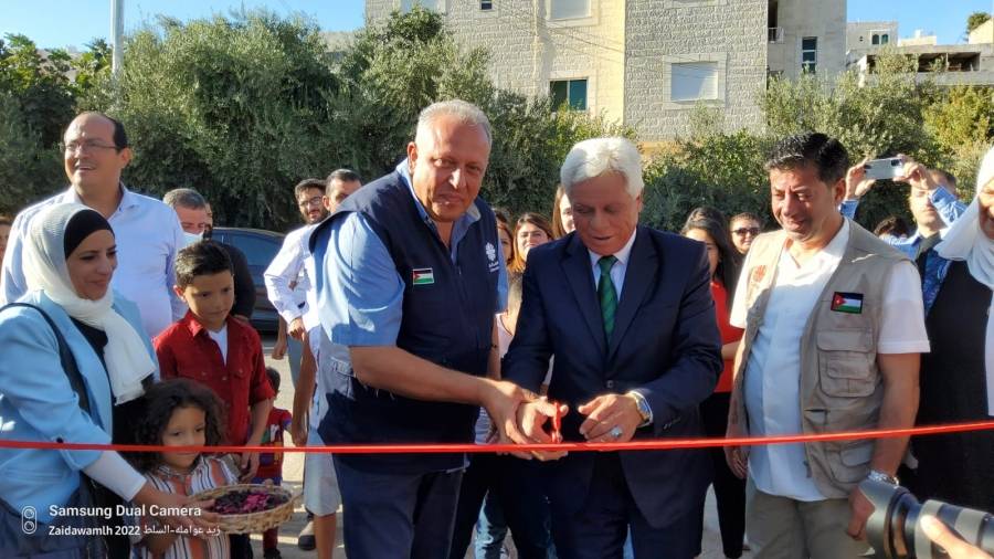 بلدية السلط الكبرى تفتتح حديقة المحبة