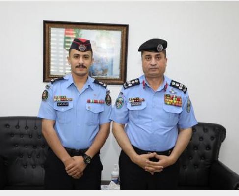 الأمن العام يكرم الملازم احمد عاهد موسى