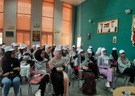 انطلاق معسكر الامن والشرطة المجتمعية في شابات القويسمة