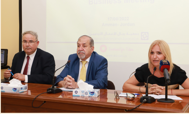 جمعية رجال الأعمال تبحث تعزيز العلاقات الاقتصادية الأردنية الصربية