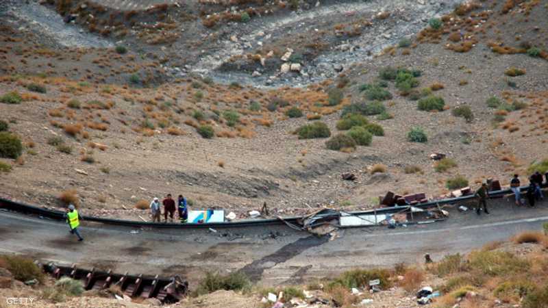 مصرع 17 شخصا على الأقل في انقلاب حافلة شمالي المغرب