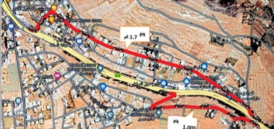 إغلاق طريق السلط  عمان الجمعة (تفاصيل)