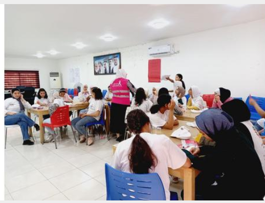 اختتام فعاليات برنامج الكشافة والمرشدات والعمل التطوعي بمركز شابات الصوانية