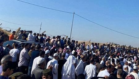 تشييع جثامين أطفال الدعجة الخمسة