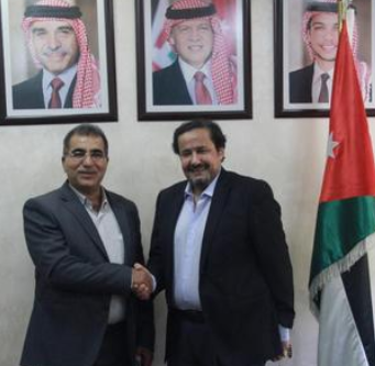 نقيب المقاولين يستقبل رئيس إتحاد المقاولين الفلسطينيين