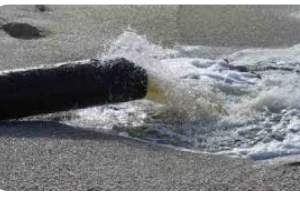 انفجار خط مياه رئيسي في بلدة الزعتري