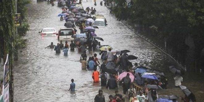 مصرع 15 شخصاً جراء الفيضانات في الهند