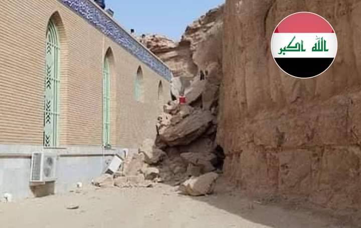 العراق: انهيار تل ترابي على مزار ديني في كربلاء