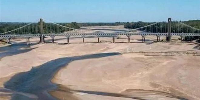 جفاف أكبر أنهار وبحيرات جنوب أوروبا بسبب موجة الحرارة