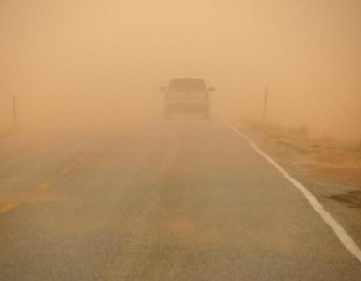 الأرصاد تحذر من تدني مدى الرؤية شرقي الاردن