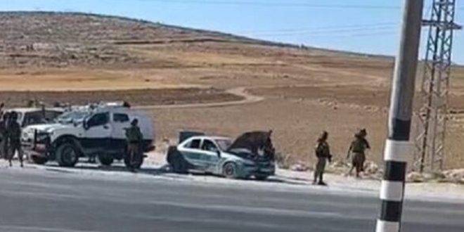 قوات الاحتلال تحاصر قريتي جنبا والمركز جنوب الخليل