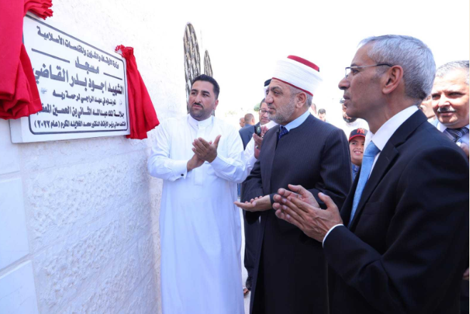 وزير الأوقاف يفتتح اليوم الخيري في بلعما ومسجد الشهيد أجود القاضي ( إعادة مصححة)