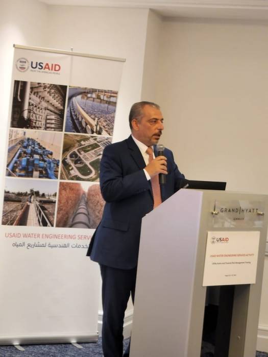 امين عام سلطة المياه : تقليل المخاطر المالية في قطاع المياه يحقق استدامة المصادر المائية ويقلل من التحديات ...صور 