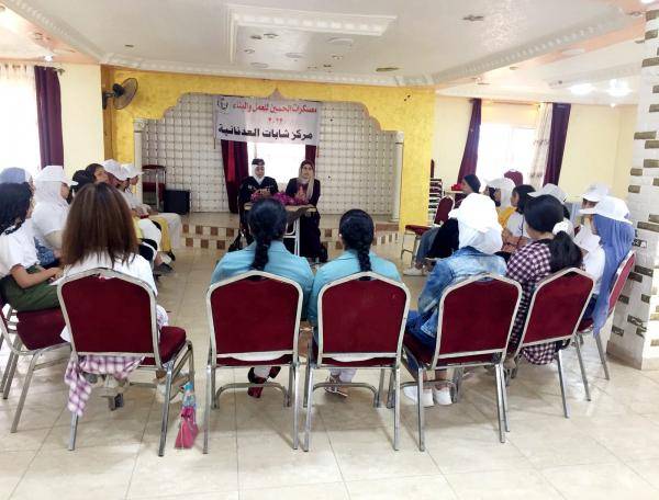 اختتام معسكر التماسك الإجتماعي بمركز شابات العدنانية