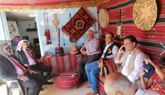 مسؤول برنامج أردننا جنة في وزارة السياحة والآثار  فيصل الشوابكة يزور  المواقع والوجهات السياحية في جرش