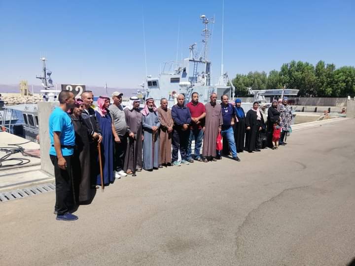 رحلة ترفيهية عائلية للمصابين العسكريين إلى وداي رم والعقبة _صور