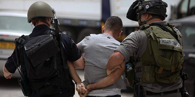 قوات الاحتلال تعتقل 18 فلسطينياً بالضفة الغربية
