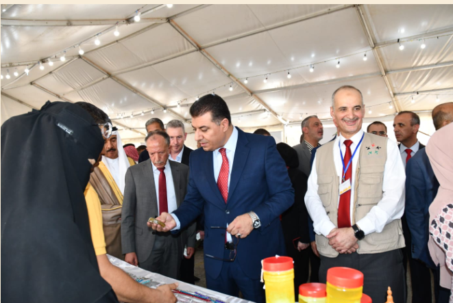 الحنيفات يفتتح مهرجان منتجات الصيف الزراعية التعاونية