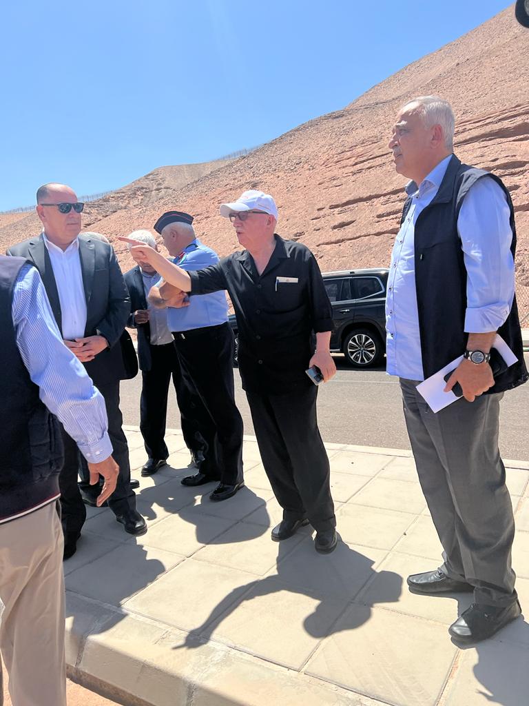 الكسبي يتفقد مرافق مركز حدود الدرة في العقبة...صور 