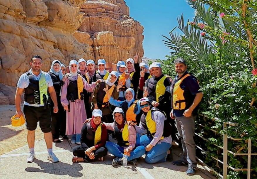 ختام معسكرات المسارات السياحية في الكرك _صور