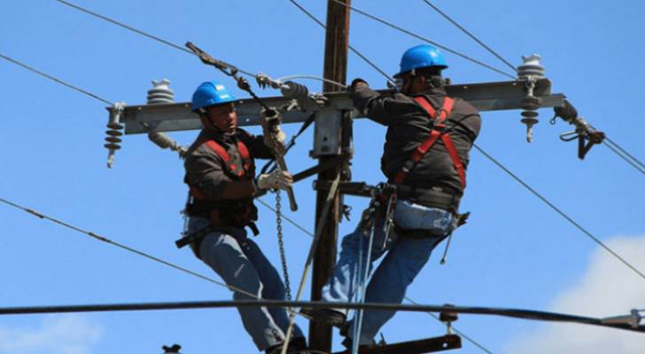 الحمل الكهربائي يسجل 3210 ميجا واط مساء الخميس