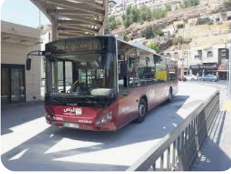 نحو مليون مستخدم للباص السريع وباص عمّان الشهر الحالي